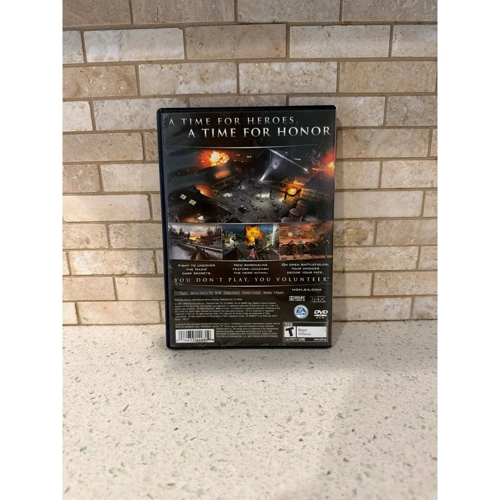 Medal of‎ Honor European Assault PS2 Video Game